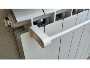 Trockner-bar-Heizung-radiator-parametrische Haushalt versorgt 3d print model - Mito3D