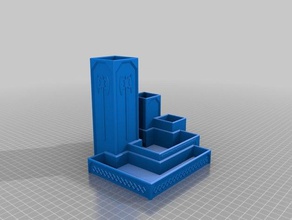 zwergenhaften Stifthalter office 3d print model - Mito3D