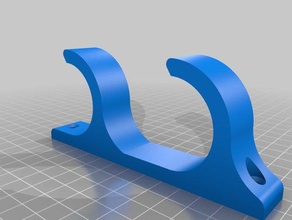 supporto per tubi da 38 a 42 mm organizzazione 3d print model - Mito3D