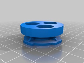 magnético nevera monte quadlock La impresión en 3d 3d print model - Mito3D