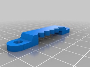 lona cabide A impressão 3d 3d print model - Mito3D