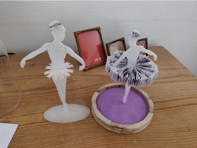 bailarina dinheiro saia diy 3D print model - Mito3D