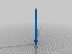 Funkgeräte-Rakete Requisiten 3d print model - Mito3D
