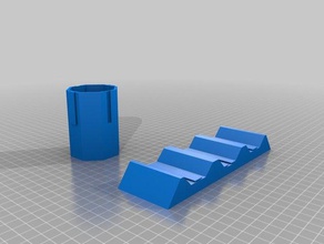 colmeia organizadora modelo de móveis 3d print model - Mito3D