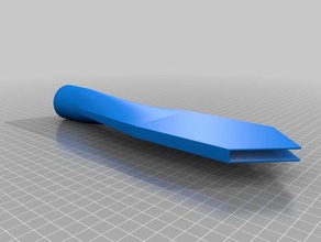 auto 12v vacuum corner tool nozzle attachment parts 3d print model - Mito3D