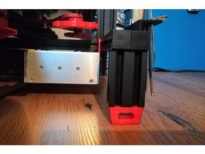 40x20 extrusion anti vibration foot 3d printer accessories alfawise 3d print model - Mito3D