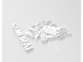 cyberpunk 2077 samurai logotipo juegos de video el 3d print model - Mito3D