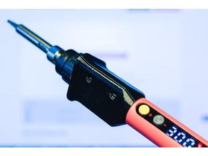 cxg e60wt soldering iron ergonomic grip parts handle tool 3d print model - Mito3D