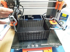 resin prints drain basket spatula 3d dlp printer slash anycubic photon cleaning sla epax formlabs ipa phrozen zortrax inkspire m200 3d print model - Mito3D