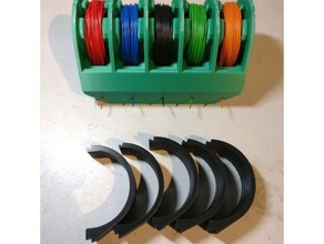 wirespoolholder portaherramientas y cajas la soldadura de alambre soporte 3d print model - Mito3D