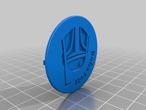 boba fett pop-socket attachment models helmet popsocket 3d print model - Mito3D