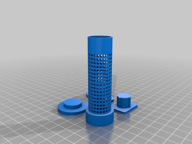 queen cage plug base 3d printing 3D print model - Mito3D