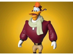 launchpad mcquack animals action figure airplane articulated articulation cartoon character crash darkwing duck disney disneyland donald tail tails tale tales ducktail ducktails ducktales ductails easy print kids fun funko pop gizmoduck hero huey kid lucky dime no support orniment pilot poseable scan scrooge mcduck statue sun chaser sunchaser superhero toy toys walt world 3d print model - Mito3D