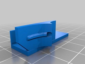 clip flex adaptador Impresora 3d de las piezas 3d print model - Mito3D