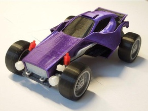 venom-Rakete-league-multi-Farbe Fahrzeuge Auto-Modell rocket league venom 3d print model - Mito3D