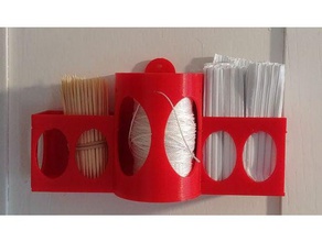 mini cuisine de stockage et salle à manger des sacs la congélation le boîte rangement cure-dents 3d print model - Mito3D