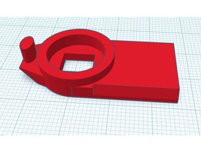audi avant triangle compartiment loquet L'impression 3d 3d print model - Mito3D