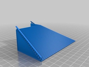 large stairs 8mm buildings & structures 3d print model - Mito3D