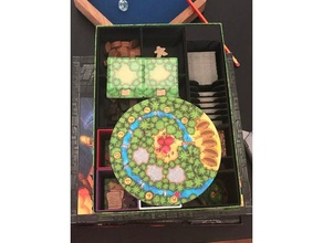 cacao insertar - se adapta a todas las extensiones juegos boardgame de mesa inserta el inserte kakao 3d print model - Mito3D