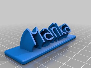 marika bureau de personnalisé 3d print model - Mito3D