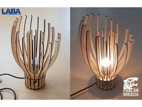 passeri lamp household alabama brescia bresciafablab design fablab fablabbrescia laba 3d print model - Mito3D