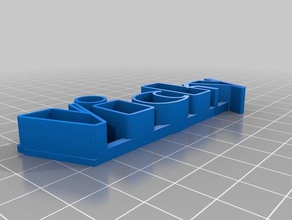 meine angepasste text-Speicher Skulpturen kundengebundene 3d print model - Mito3D