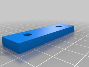 furniture leg shim replacement parts 3d print model - Mito3D