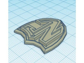 north county high school logo monete & distintivi 3d print model - Mito3D