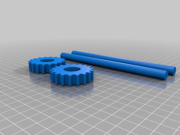 Automaten-Getriebe 3d-drucken 3D print model - Mito3D