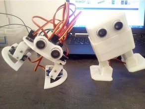 cirkel Roboter - otto-remake in der Robotik lernen 3d print model - Mito3D