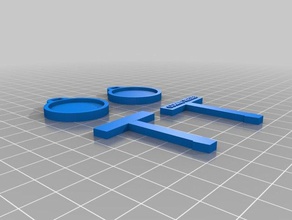 28mm figure name plates toys & games rpg 3d print model - Mito3D