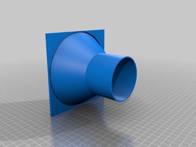 vmc ventil 140 mm la salle de bains soutien 3D print model - Mito3D