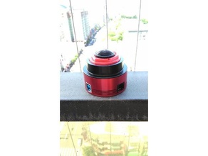 asi120mmcs 113mm fish eye lens adaptor m42p075 m12p05 camera fisheye asi120mc 3d print model - Mito3D