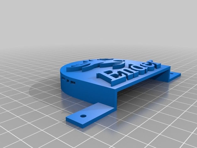 enderdragon de la tapa del ventilador La impresión en 3d ender3 conducto 3D print model - Mito3D