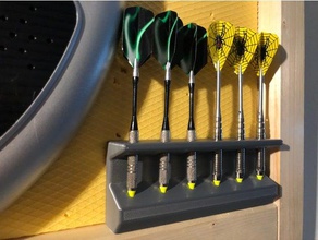 dart holder rack soft steel darts toy & game accessories 3d print model - Mito3D