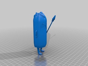 banana thing positioned creatures remix why 3d print model - Mito3D