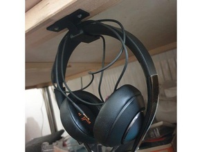 headphone hanger organization table 3d print model - Mito3D