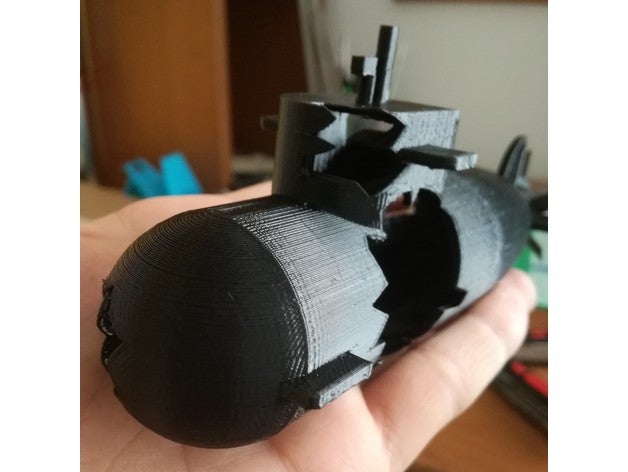 versunkenes U-Boot Dekor akula aquarium Aquarien Dekoration kursk Modell-U-Boot sub U-Boot-Wrack Wrack 3D print model - Mito3D