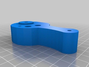 eccentric clamp w handle diy 3d print model - Mito3D