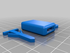 my customized parametric zip toggle replacement parts 3d print model - Mito3D