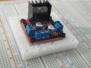 h-puente de la cuna electrónica arduino h-bridge hbridge northbridge 3d print model - Mito3D