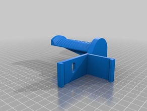 spoolholder cualquier i3 mega una pieza de edición Impresora 3d las piezas anycubic soporte bobina 3d print model - Mito3D