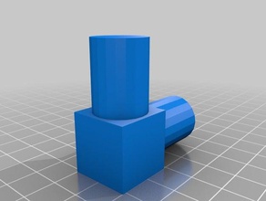 20mm conduit corner 3d printing 3d print model - Mito3D