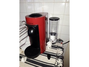 Wassertank-Kappe-Ersatz-nespresso vertuo Ersatz-Teile cap nespresso Teile - Ersatz vertuoline Wasser tank 3d print model - Mito3D