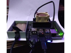 jetson nano box - Elektronik nano-dev-kit nvidia 3d print model - Mito3D
