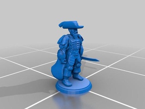 gloomhaven guard captain games 3d print model - Mito3D