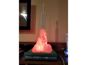 base one piece rocket scans & replicas 3d print model - Mito3D