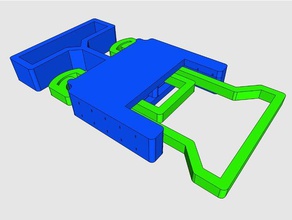 horizontalmente impresso fivela 0 apoio necessário peças de substituição clipe mochila ponte a teste imprimir lugar bolsa cinta 3d print model - Mito3D