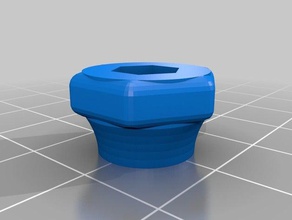 cylindrique la perilla de m4 diy personalizado 3d print model - Mito3D