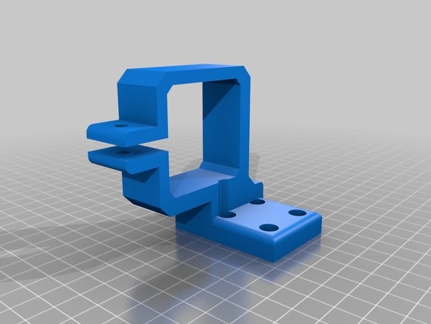 supporto estrusore mk8 Stampante 3d parti geeetech il 3D print model - Mito3D